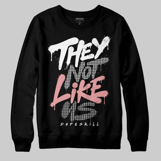 Harris Tweed x Wmns Dunk Low 'Black Phantom' DopeSkill Sweatshirt They Not Like Us Graphic Streetwear - black