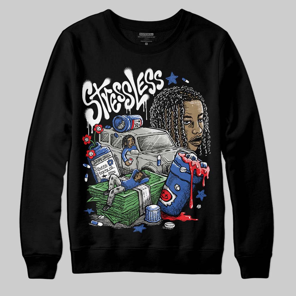 Jordan 3 “Lucky Shorts” DopeSkill Sweatshirt Stressless Graphic Streetwear - Black