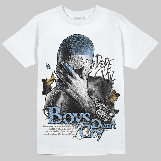 Adidas Handball Spezial ‘Light Blue’ DopeSkill T-Shirt Boys Don't Cry Graphic Streetwear - White