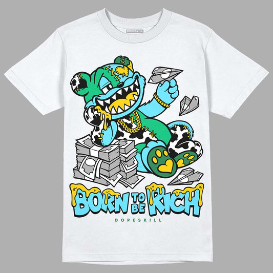 Dunk Low Ben & Jerry’s Chunky Dunky DopeSkill T-Shirt Born To Be Rich Graphic Streetwear - White