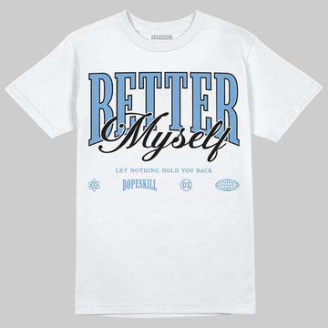 Jordan 12 Retro 'Melo' DopeSkill T-Shirt Better Myself Graphic Streetwear - White