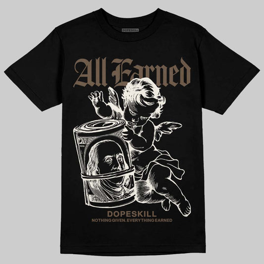 Asics Gel-Kayano 12.1 Cream/Stillwater DopeSkill T-Shirt All Earned Graphic Streetwear - Black