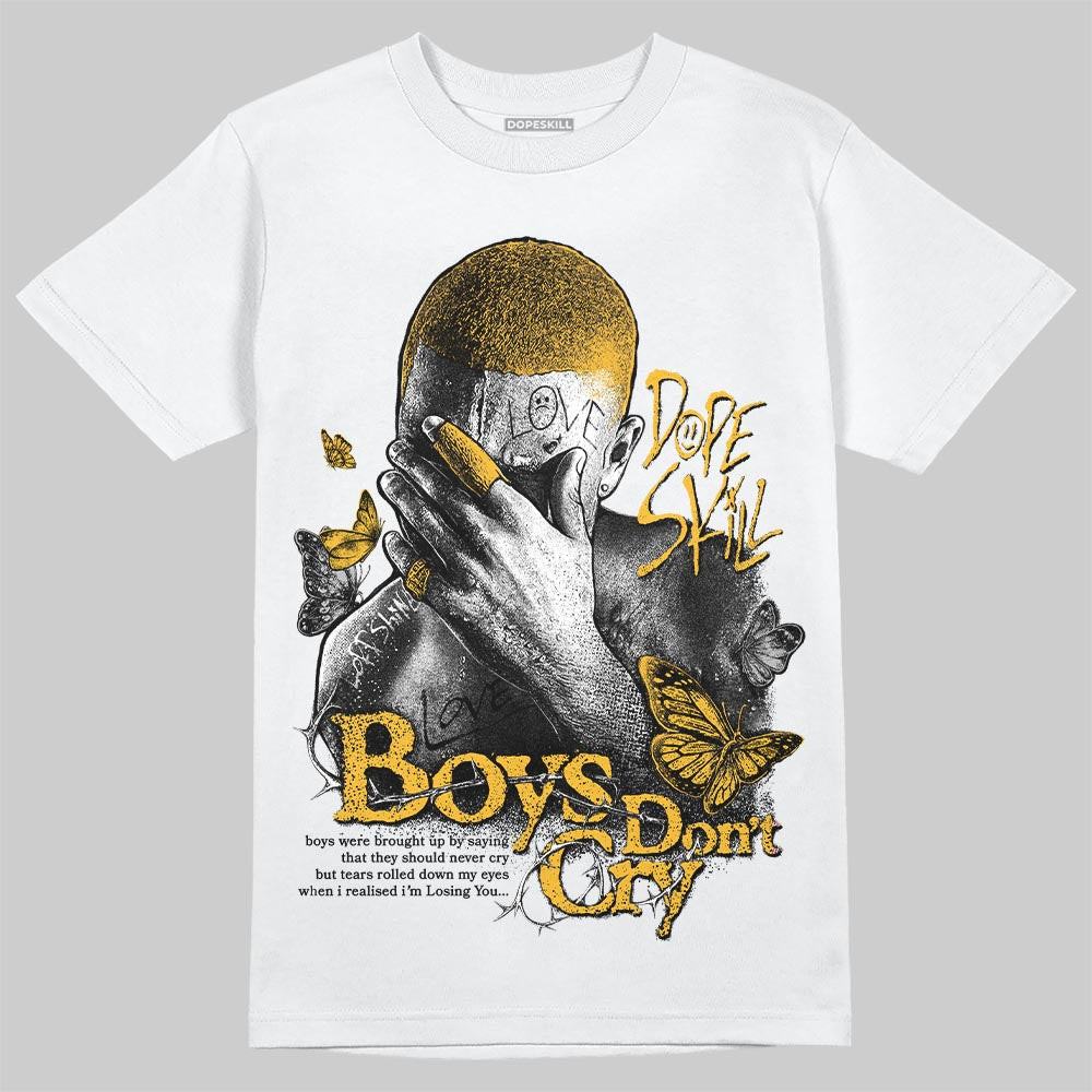 Jordan 5 'Tokyo' DopeSkill T-Shirt Boys Don't Cry Graphic Streetwear - White