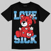 Jordan 11 Retro Cherry DopeSkill T-Shirt Love Sick Graphic Streetwear - Black