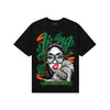 Green Sneakers DopeSkill T-Shirt Living My Best Life Graphic Streetwear - Black