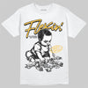 Jordan 5 'Tokyo' DopeSkill T-Shirt Flexin' Graphic Streetwear - White