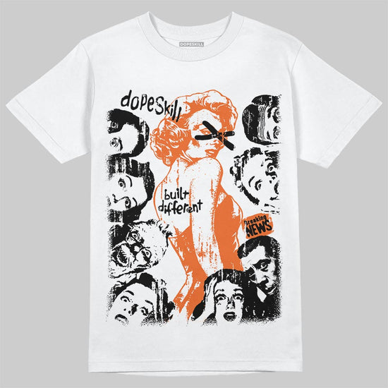 Jordan 1 Retro High OG Shattered Backboard (2025) DopeSkill T-Shirt Built Different Graphic Streetwear - White