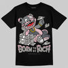 Air Max 95 OG “Pink Foam” DopeSkill T-Shirt Born To Be Rich Graphic Streetwear - Black