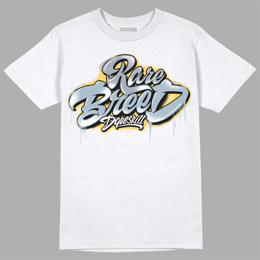 Jordan 13 “Blue Grey” DopeSkill T-Shirt Rare Breed Type  Graphic Streetwear  - White 