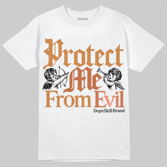 Jordan 14 Golf "US Open" DopeSkill T-Shirt Protect Me From Evil Graphic Streetwear - White
