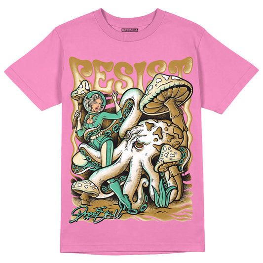 Parris Goebel x WMNS Dunk Low 'Playful Pink’ DopeSkill Pink T-shirt Resist Graphic Streetwear 