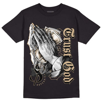 TAN Sneakers DopeSkill T-Shirt Trust God Graphic Streetwear - Black