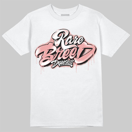 Jordan 40 “Dusty Rose” DopeSkill T-Shirt Rare Breed Type Graphic Streetwear - White