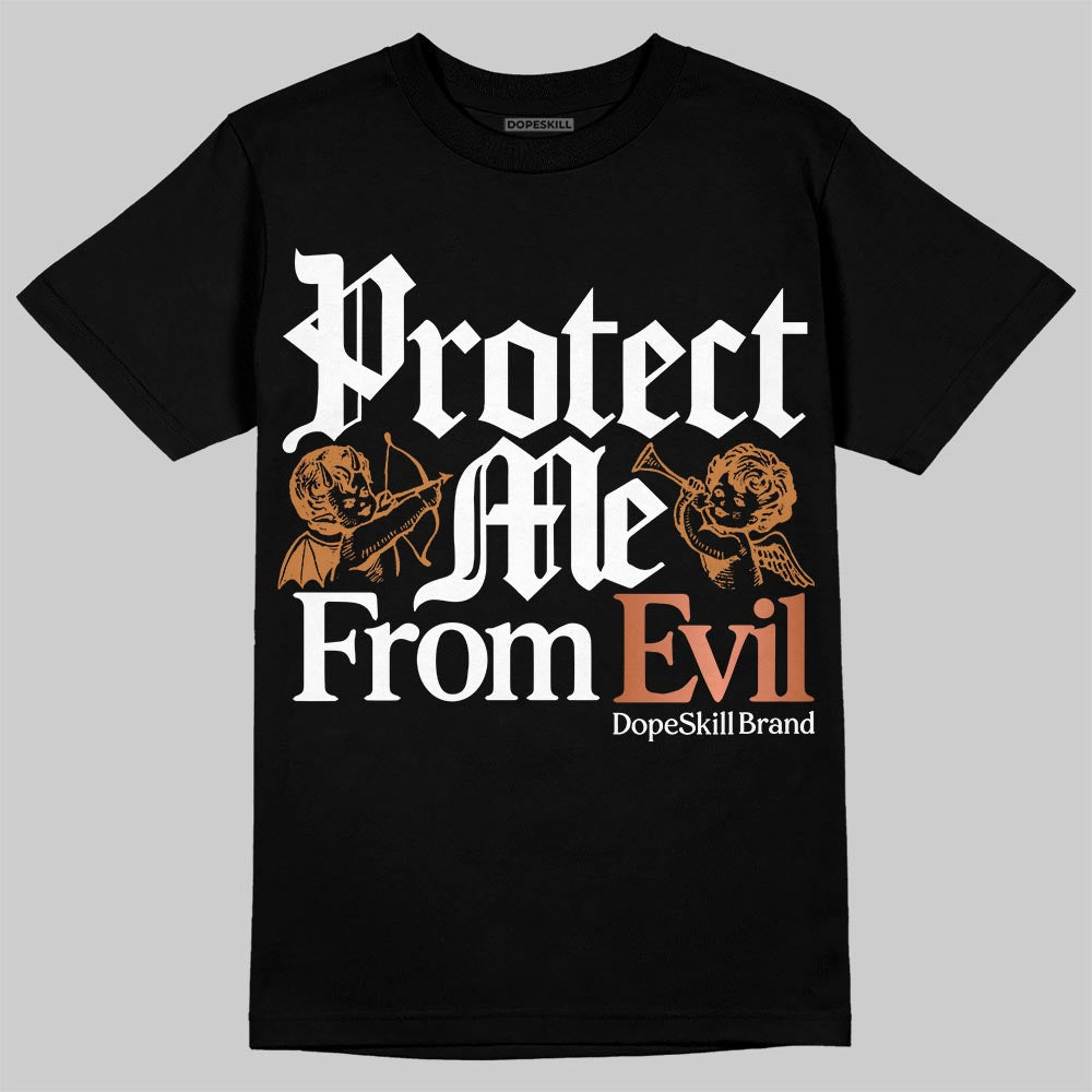 Jordan 14 Golf "US Open" DopeSkill T-Shirt Protect Me From Evil Graphic Streetwear - Black