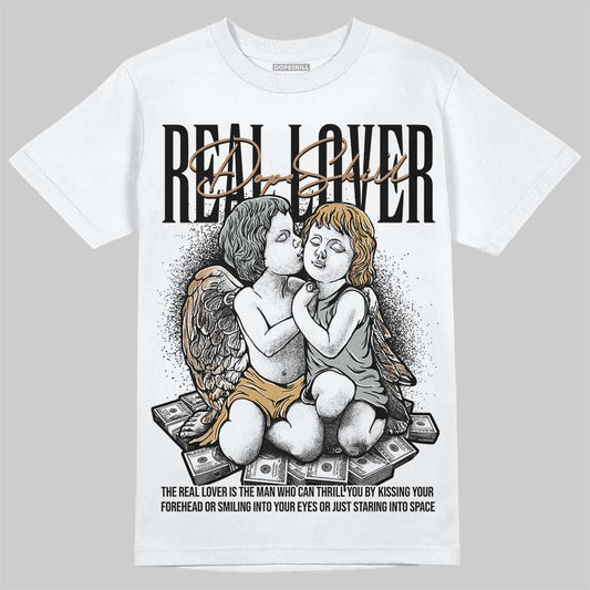 New Balance 1906R ‘White Gold’ DopeSkill T-Shirt Real Lover Graphic Streetwear - White
