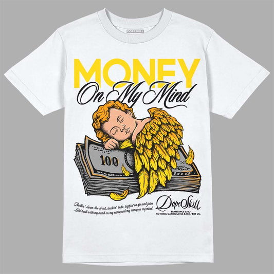 Jordan 6 “Yellow Ochre” DopeSkill T-Shirt MOMM Graphic Streetwear - White 