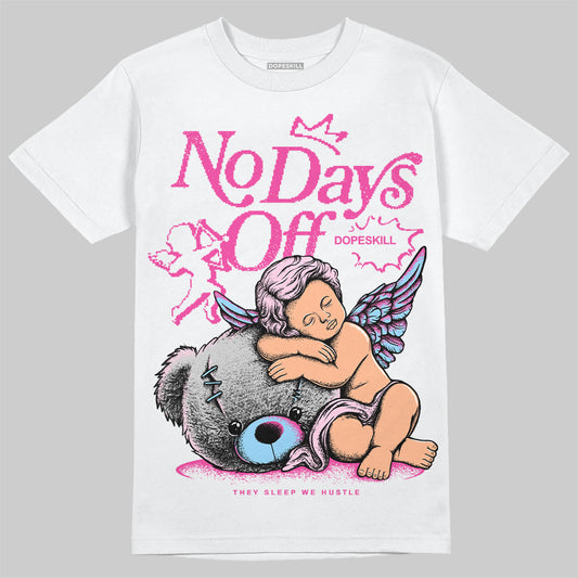Jordan 6 “Doernbecher” DopeSkill T-Shirt New No Days Off Graphic Streetwear - White