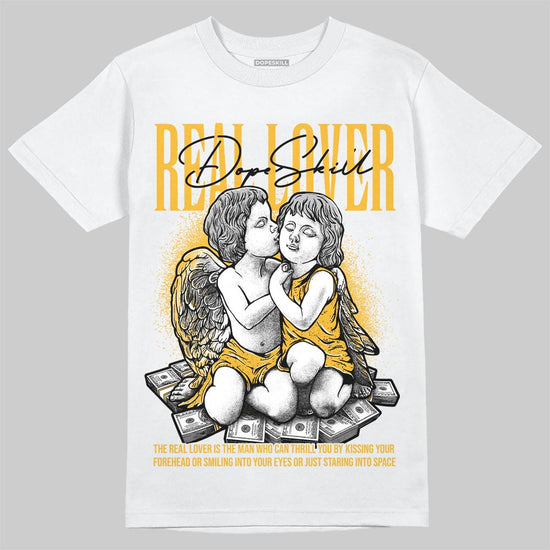 Jordan 5 'Tokyo' DopeSkill T-Shirt Real Lover Graphic Streetwear - White