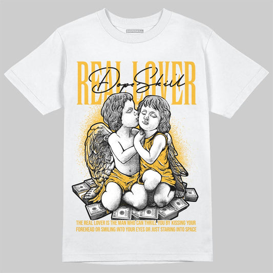 Jordan 5 'Tokyo' DopeSkill T-Shirt Real Lover Graphic Streetwear - White