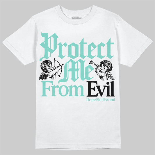 Jordan 11 Low "Igloo" DopeSkill T-Shirt Protect Me From Evil Graphic Streetwear - White