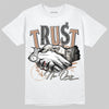 Jordan 4 Retro Cozy Girl DopeSkill T-Shirt Trust No One Graphic Streetwear - White