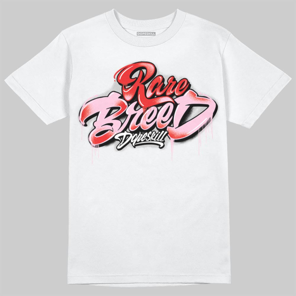 Awake NY x Air Jordan 5 Arctic Pink DopeSkill T-Shirt Rare Breed Type Graphic Streetwear - White