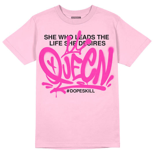 Pink Sneakers DopeSkill Pink T-shirt Queen Graphic Streetwear