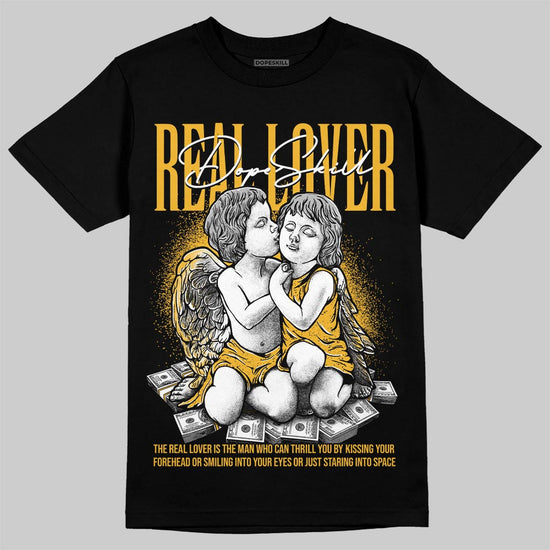 Jordan 5 'Tokyo' DopeSkill T-Shirt Real Lover Graphic Streetwear -0 Black