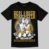 Jordan 5 'Tokyo' DopeSkill T-Shirt Real Lover Graphic Streetwear -0 Black