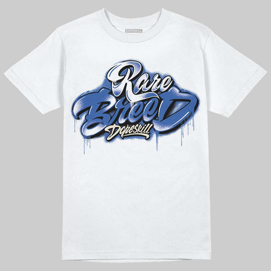 Jordan 1 Low Travis Scott x Fragment DopeSkill T-Shirt Rare Breed Type Graphic Streetwear - White