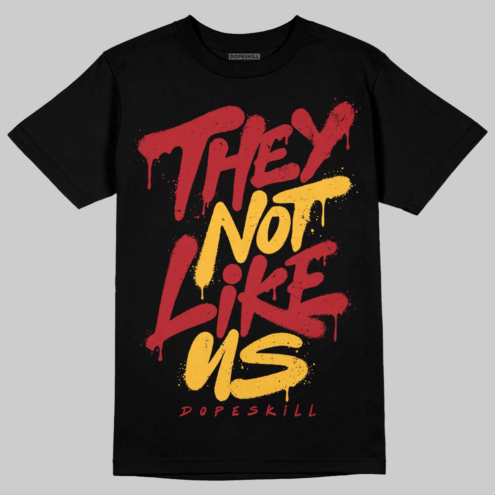 Jordan 14 Golf “Last Shot” DopeSkill T-Shirt They Not Like Us Graphic Streetwear - Black