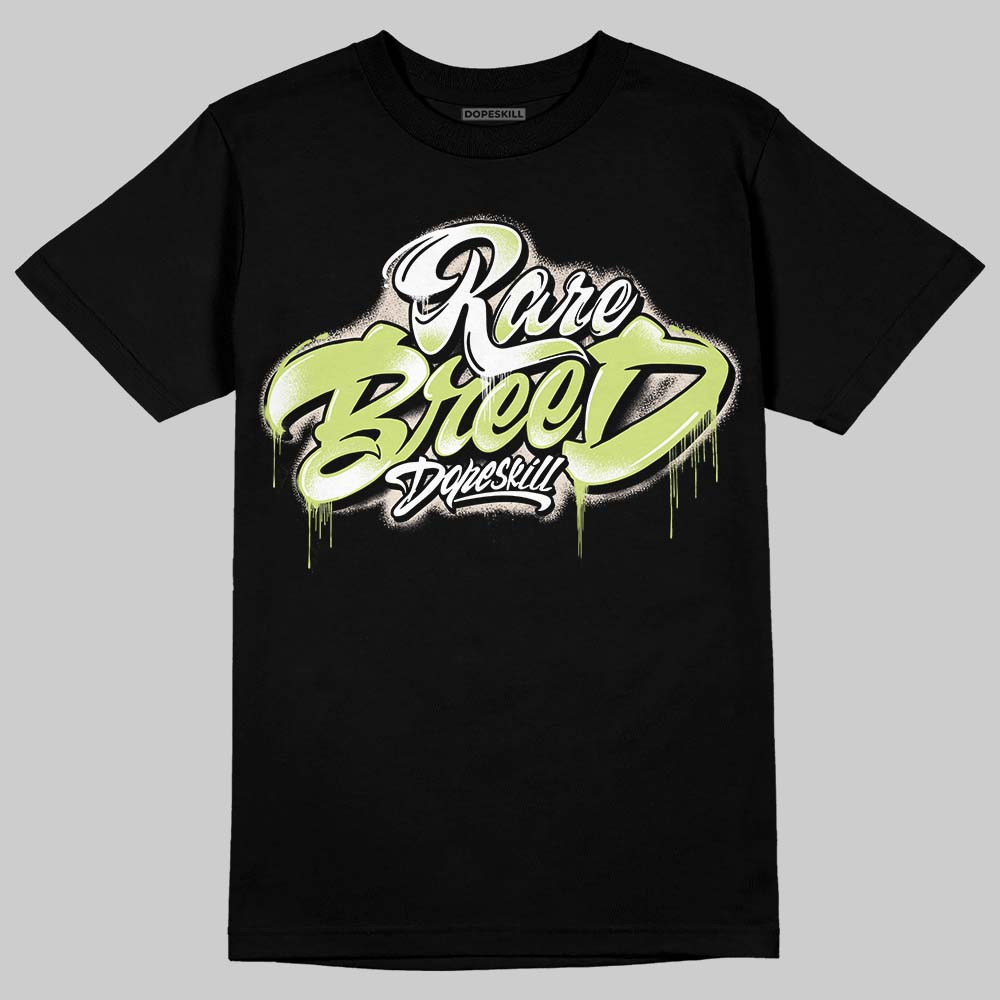 Jordan 5 “Luminous Green” DopeSkill T-Shirt Rare Breed Type Graphic Streetwear - Black