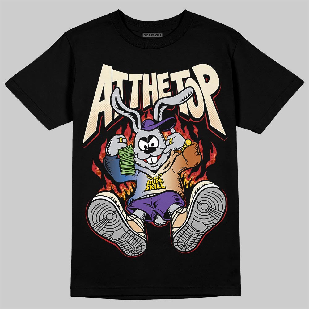 Jordan 17 Retro Low SP Infinite Archives DopeSkill T-Shirt At The Top Graphic Streetwear - Black