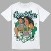 Jordan 5 “Lucky Green” DopeSkill T-Shirt Queen Of Hustle Graphic Streetwear - White