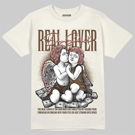 Jordan 1 High OG “Baroque Brown” DopeSkill T-Shirt Real Lover Graphic Streetwear - Sand