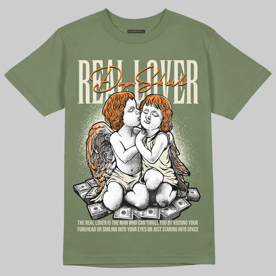 Jordan 4 Retro OG SP Undefeated (2025) DopeSkill T-Shirt Real Lover Graphic Streetwear - Military Green