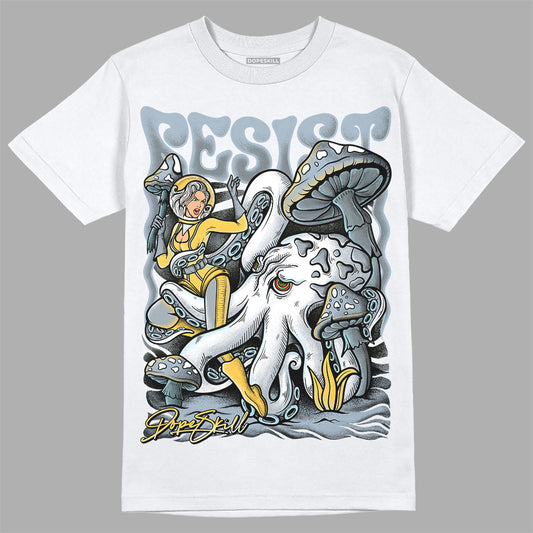 Jordan 13 “Blue Grey” DopeSkill T-Shirt Resist Graphic Streetwear - White 