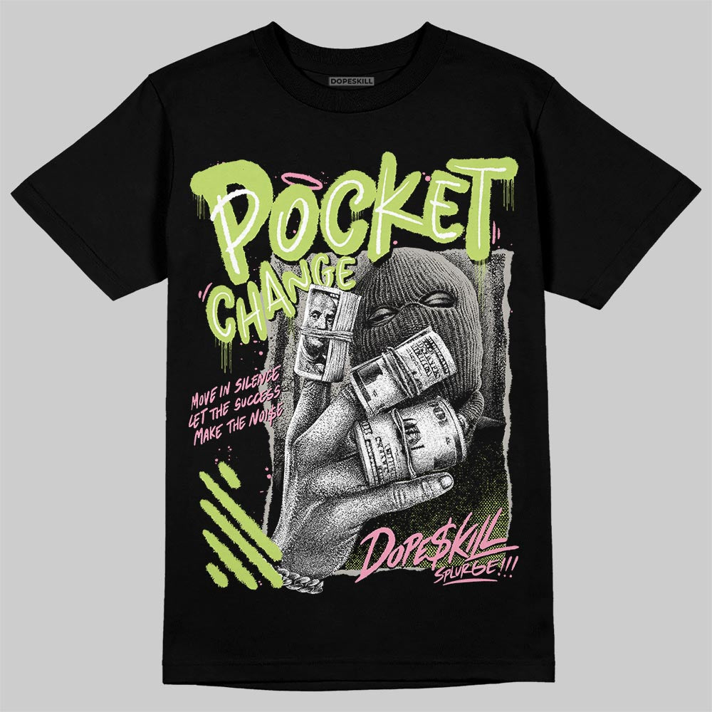Chase B x Travis Scott x Jordan Jumpman Jack DopeSkill T-Shirt Pocket Change Graphic Streetwear - Black