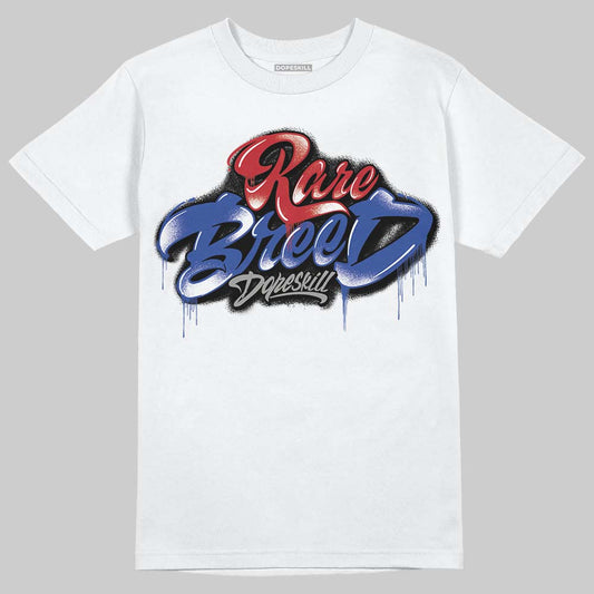 Jordan 4 “Rare Air” DopeSkill T-Shirt Rare Breed Type Graphic Streetwear - White