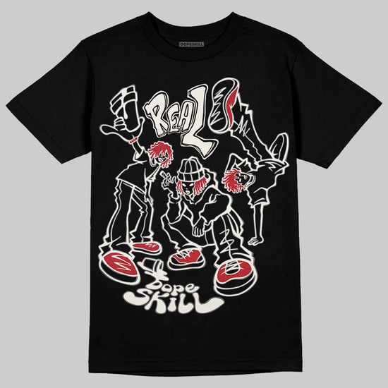 Nigel Sylvester x Jordan 1 Low OG “Nitro” DopeSkill T-Shirt Real Y2K Players Graphic Streetwear - Black