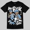 Jordan 12 Retro 'Melo' DopeSkill T-Shirt No Risk No Story Graphic Streetwear - Black