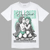 Jordan 3 "Green Glow" DopeSkill T-Shirt Real Lover Graphic Streetwear - White