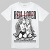 Air Foamposite One 'Triple White' DopeSkill T-Shirt Real Lover Graphic Streetwear - White