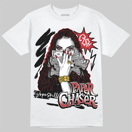 Jordan 11 Retro Low Bred (2025) DopeSkill T-Shirt NPC Graphic Streetwear - White