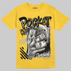 Jordan 5 'Tokyo' DopeSkill T-Shirt Pocket Change Graphic Streetwear - Gold