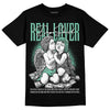 Jordan 3 "Green Glow" DopeSkill T-Shirt Real Lover Graphic Streetwear - Black