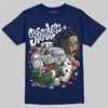 Jordan 12 Retro French Blue (2025) DopeSkill T-Shirt Stressless Graphic Streetwear - navy