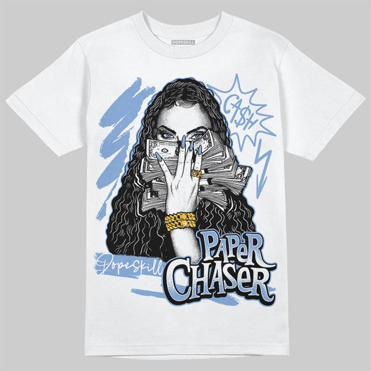 Jordan 4 WMNS 'Forget Me Not' DopeSkill T-Shirt NPC Graphic Streetwear - White