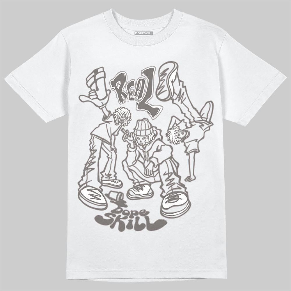 Jordan 4 Retro Cave Stone DopeSkill T-Shirt Real Y2K Players Graphic Streetwear - White
