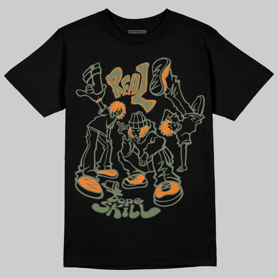 Jordan 4 Retro OG SP Undefeated (2025) DopeSkill T-Shirt Real Y2K Players Graphic Streetwear - Black